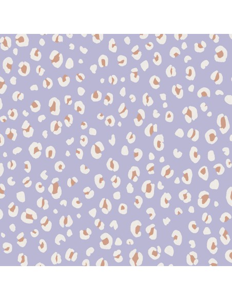 Cranberry, Crepe Marocain de Viscose, Leo Mauve, La Maison Naïve