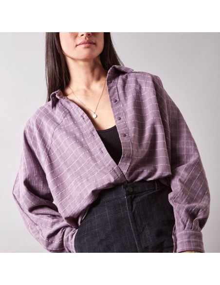 Cranberry, patron femme la chemise du 34 au 44 atelier brunette