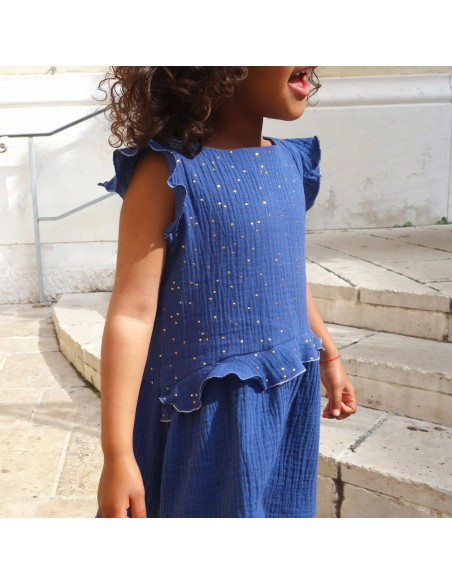 Cranberry, Patron Fille, Robe Mini-Délice (du 2 au 12 ans), Super Bison