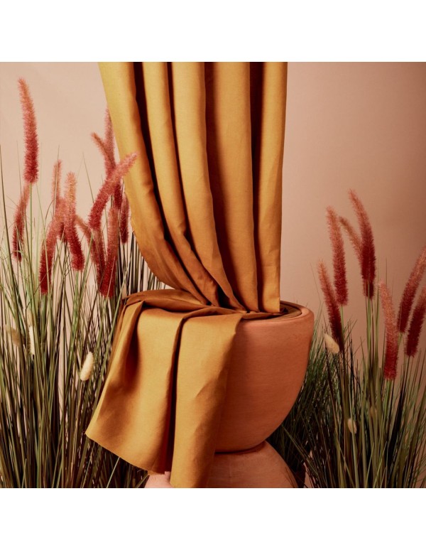 Cranberry, lin viscose Ochre, Jaune moutarde, Atelier Brunette