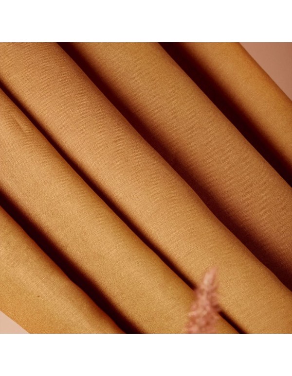 Cranberry, lin viscose Ochre, Jaune moutarde, Atelier Brunette