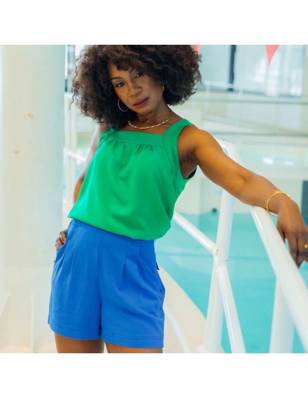 Cranberry, Patron Femme, Short Grand bain (du 34 au 52), Maison Fauve