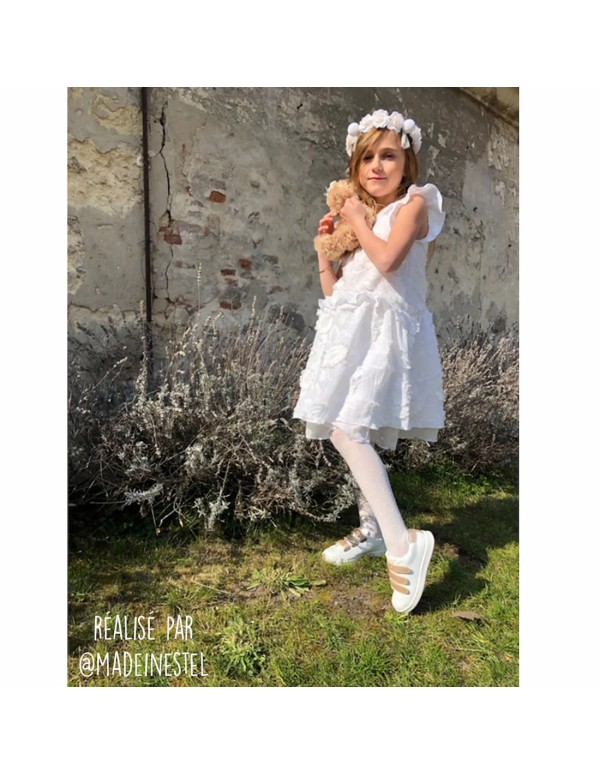 Cranberry, Patron Fille, Robe Mini-Délice (du 2 au 12 ans), Super Bison