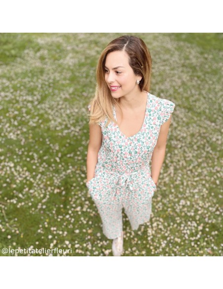 Cranberry, Le petit atelier fleuri, Viscose Lise Tailor