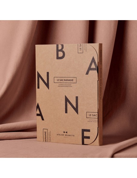 Cranberry, Patron pochette, LE Sac Banane, Atelier Brunette