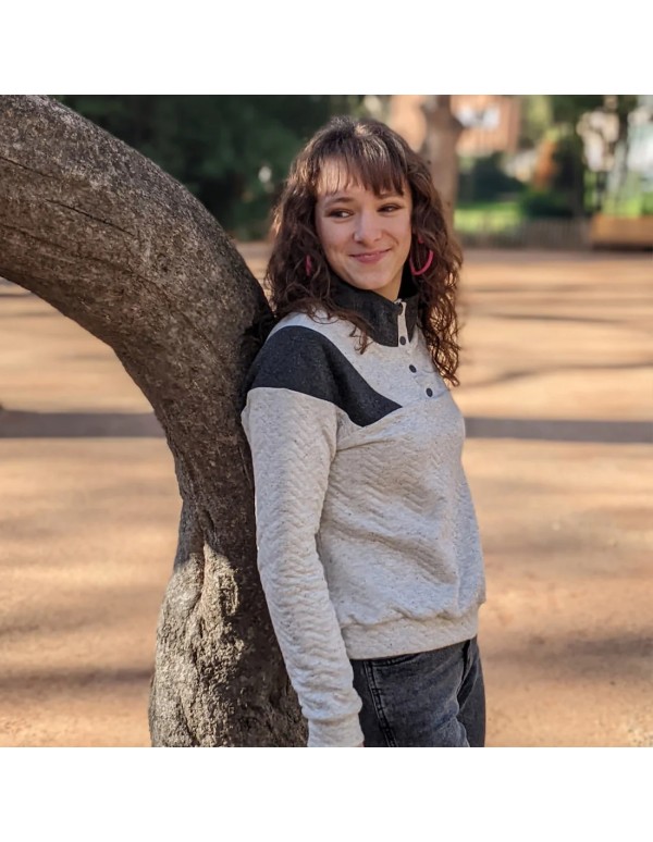 Cranberry, Patron Femme, Pull et Robe Croquant (du 32 au 52), Super Bison