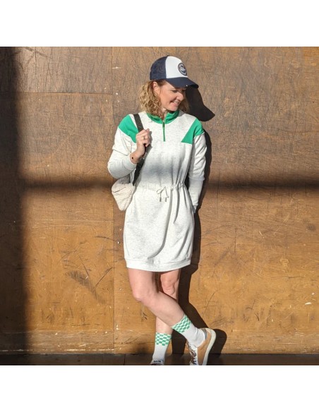 Cranberry, Patron Femme, Pull et Robe Croquant (du 32 au 52), Super Bison