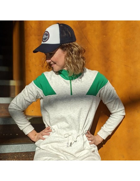 Cranberry, Patron Femme, Pull et Robe Croquant (du 32 au 52), Super Bison