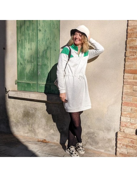 Cranberry, Patron Femme, Pull et Robe Croquant (du 32 au 52), Super Bison