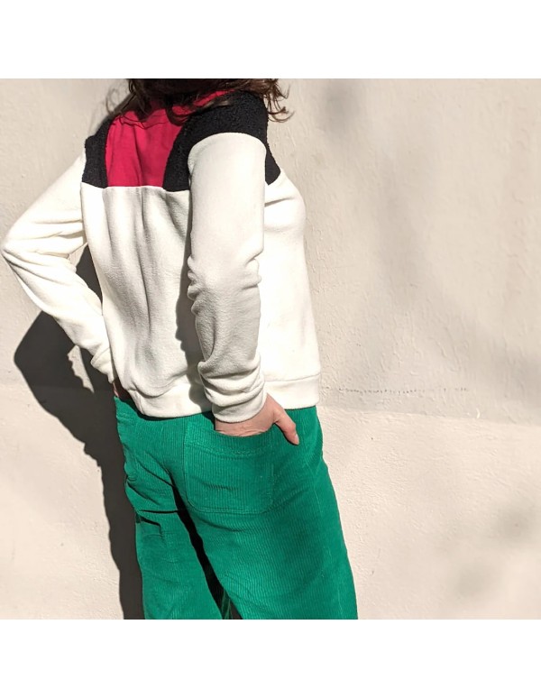 Cranberry, Patron Femme, Pull et Robe Croquant (du 32 au 52), Super Bison