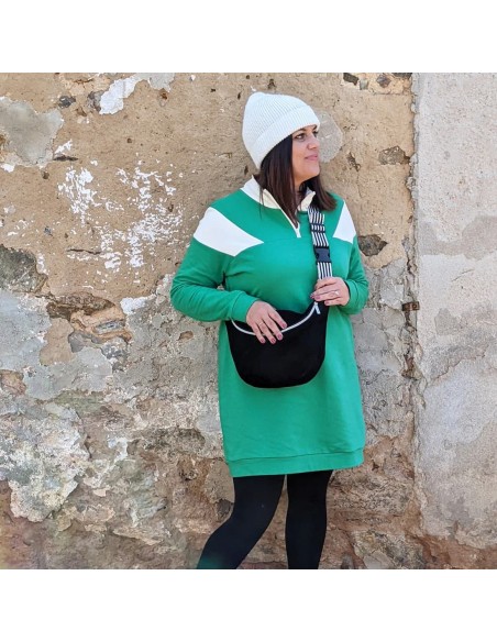 Cranberry, Patron Femme, Pull et Robe Croquant (du 32 au 52), Super Bison