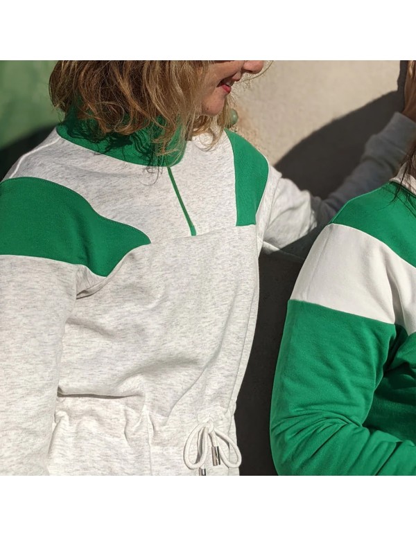 Cranberry, Patron Femme, Pull et Robe Croquant (du 32 au 52), Super Bison