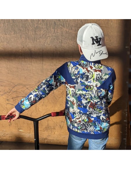 Cranberry, Patron Enfant Mixte, Pull et Robe Mini Croquant (du 2 au 12 ans), Super Bison