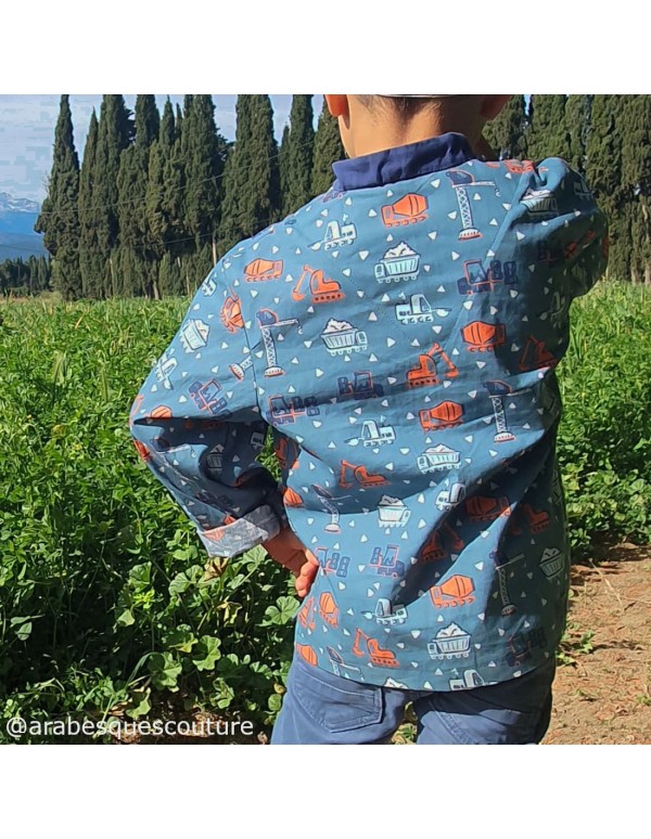 Popeline de coton biologique, Engins de...