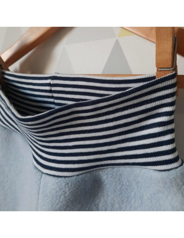 Cranberry, Bord cote de coton, Rayures marines