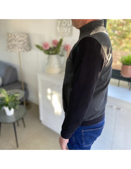 Cranberry, Patron Homme, Gilet zippé Malcom (du XS au XXXL), Super Bison