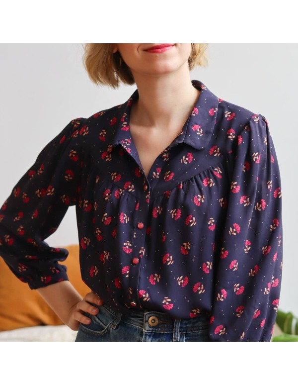 Cranberry, Patron Femme, Chemise Pimpante (du 34 au 52), Lise Tailor
