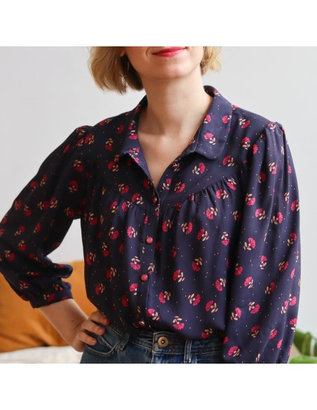 Cranberry, Patron Femme, Chemise Pimpante (du 34 au 52), Lise Tailor