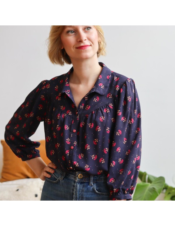 Cranberry, Patron Femme, Chemise Pimpante (du 34 au 52), Lise Tailor