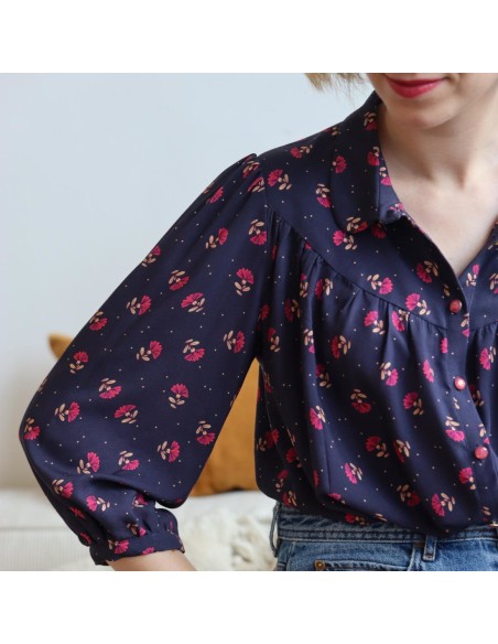 Cranberry, Patron Femme, Chemise Pimpante (du 34 au 52), Lise Tailor