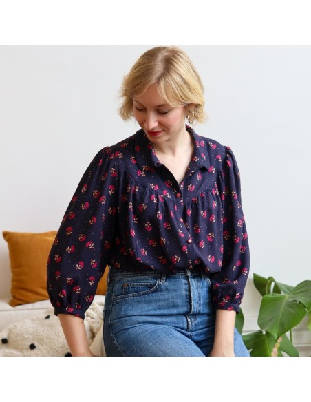 Cranberry, Patron Femme, Chemise Pimpante (du 34 au 52), Lise Tailor