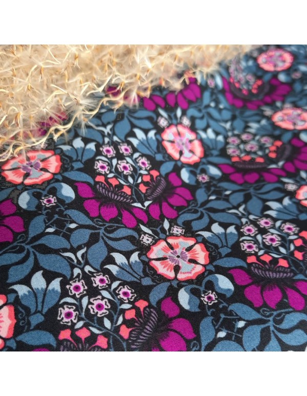 Cranberry, Batiste de coton Tana Lawn, Persephone, Liberty of London