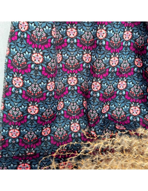 Cranberry, Batiste de coton Tana Lawn, Persephone, Liberty of London