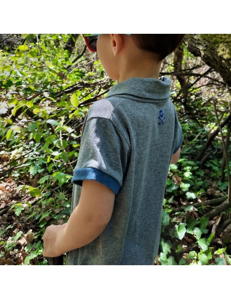 Cranberry, Patron Garcon Sweat et Polo James du 2 au 12 ans Super Bison