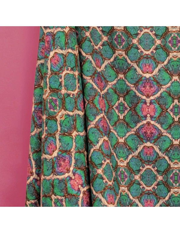 Cranberry, Twill de viscose Felix, Madame Iris