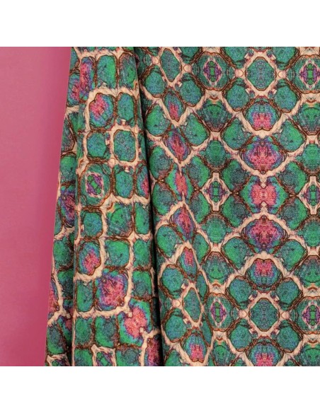 Cranberry, Twill de viscose Felix, Madame Iris