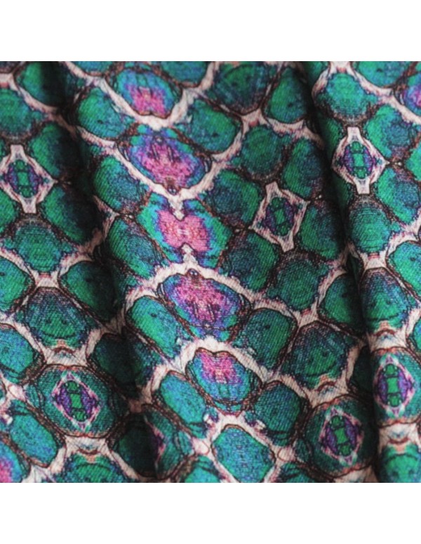 Cranberry, Twill de viscose Felix, Madame Iris