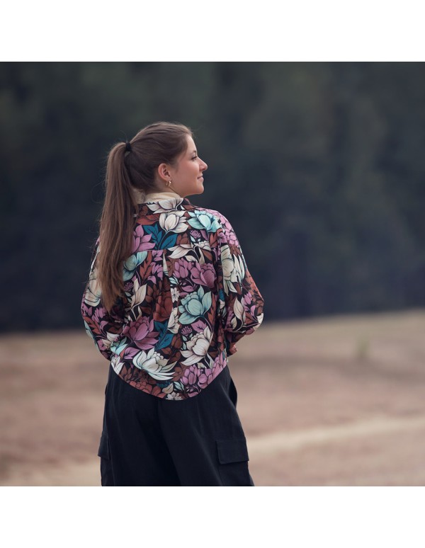 Cranberry, Tissage en viscose Magnolia, See you at six