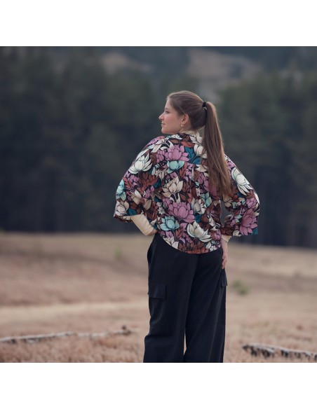 Cranberry, Tissage en viscose Magnolia, See you at six