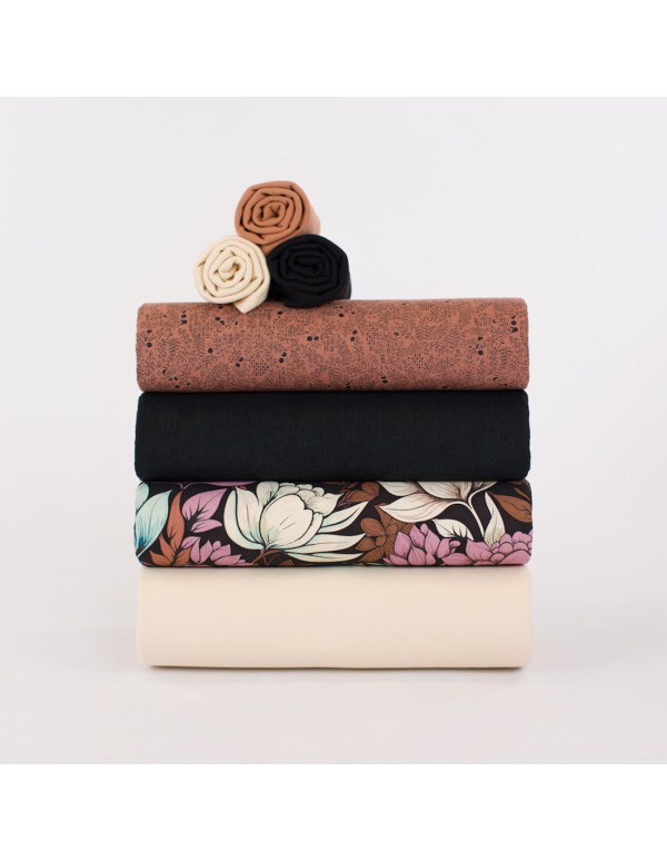 Cranberry, Tissage en viscose Magnolia, See you at six