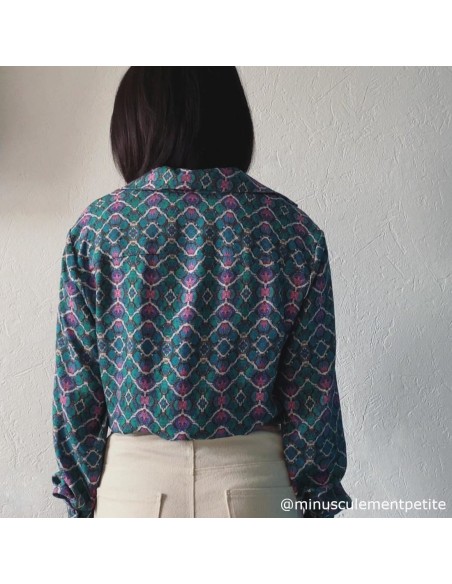 Cranberry, Twill de viscose Felix, Madame Iris, @Minusculementpetite