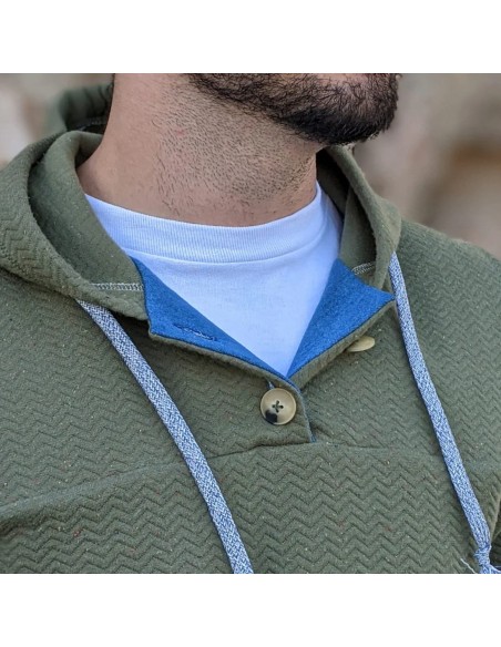 Cranberry, Patron Homme, Sweat Aaron (du XS au XXXL), Super Bison