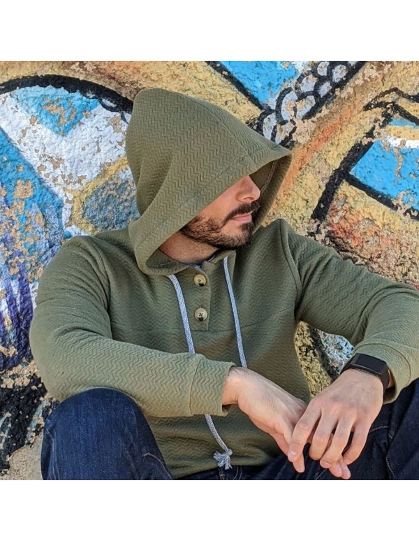 Cranberry, Patron Homme, Sweat Aaron (du XS au XXXL), Super Bison