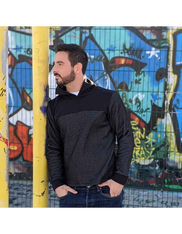 Cranberry, Patron Homme, Sweat Aaron (du XS au XXXL), Super Bison