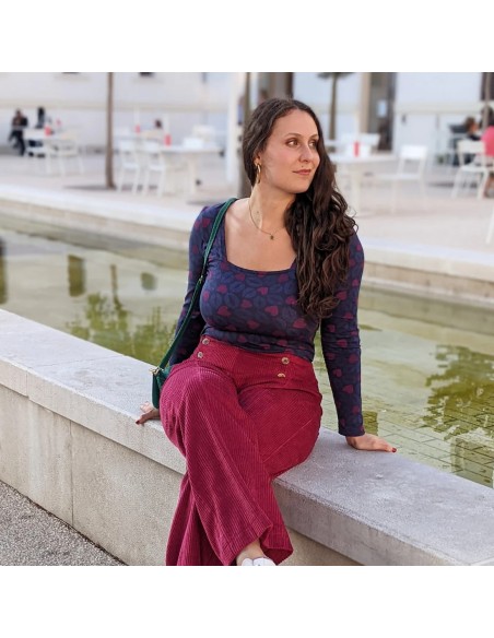 Cranberry, Patron Femme, pantalon Charme du 32 au 52, Super Bison