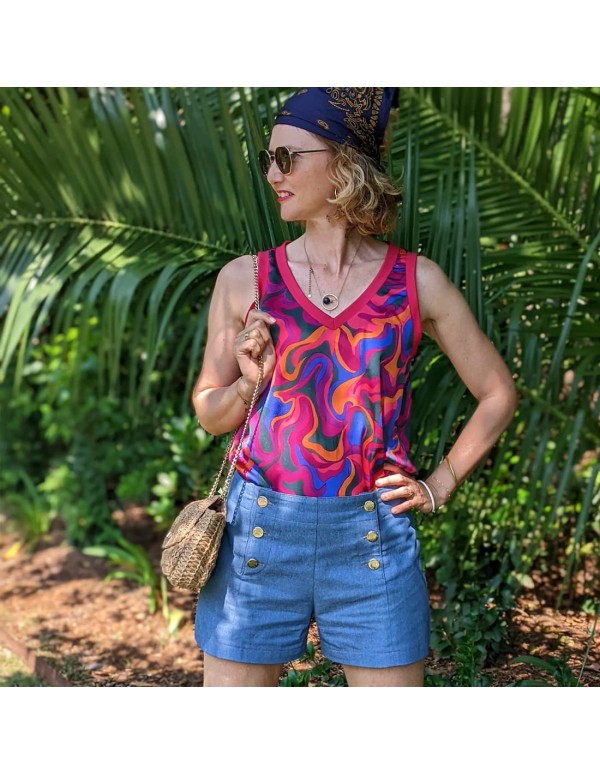 Cranberry, Patron Femme, pantalon Charme du 32 au 52, Super Bison