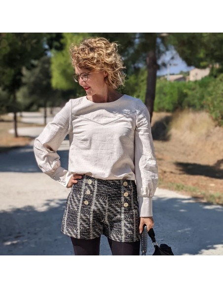 Cranberry, Patron Femme, pantalon Charme du 32 au 52, Super Bison