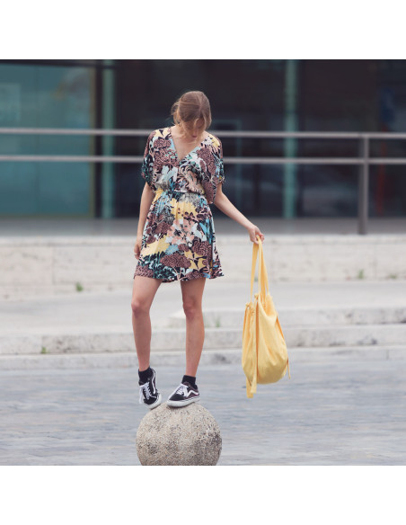 Cranberry, Satin de viscose Sea Garden, See you at six