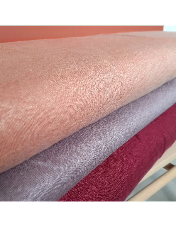 Cranberry, Jersey de lin peche, Fine linen knit rose, Mind the Maker