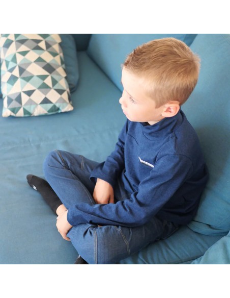 Cranberry, Patron Garçon, T-shirt et Col roulé Scott (du 2 au 12 ans), Super Bison