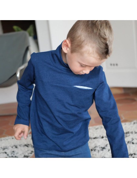 Cranberry, Patron Garçon, T-shirt et Col roulé Scott (du 2 au 12 ans), Super Bison