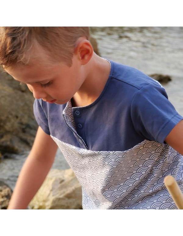 Cranberry, Patron Garçon, T-shirt et Col roulé Scott (du 2 au 12 ans), Super Bison