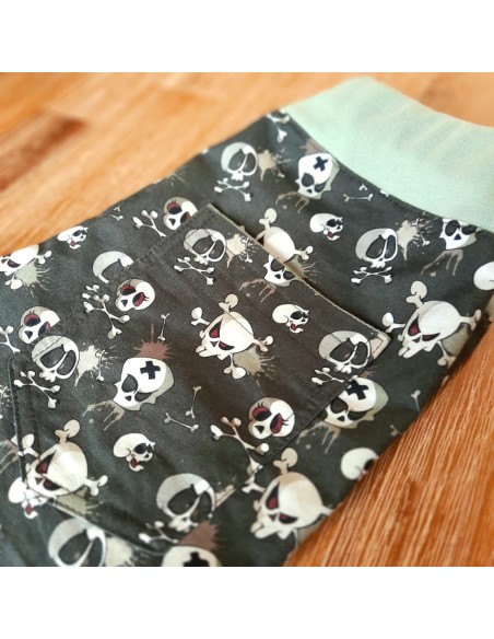 Cranberry, Patron Garçon, Pantalon et Bermuda Marley (du 2 au 12 ans), Super Bison