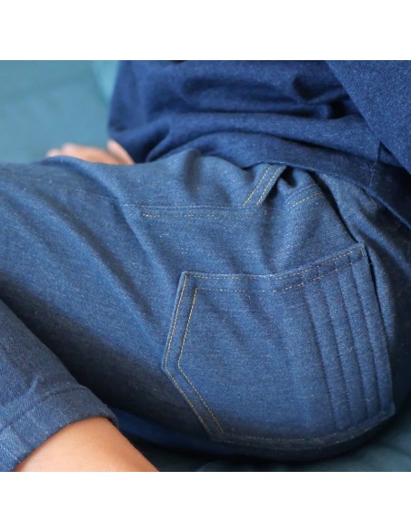 Cranberry, Patron Garçon, Pantalon et Bermuda Marley (du 2 au 12 ans), Super Bison