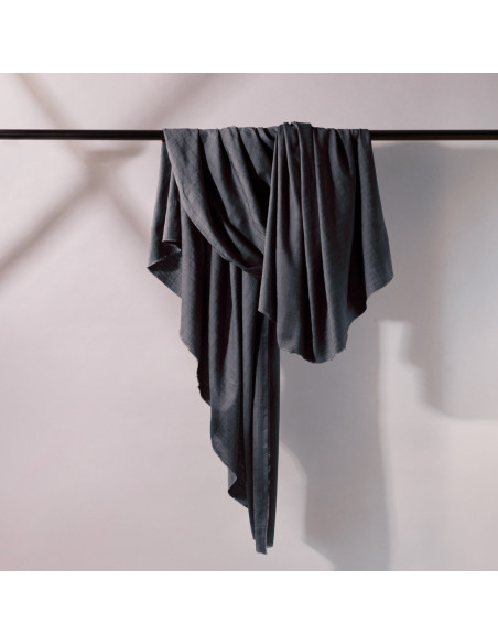 Cranberry, Coton Viscose Flake Deep charcoal, Atelier Brunette