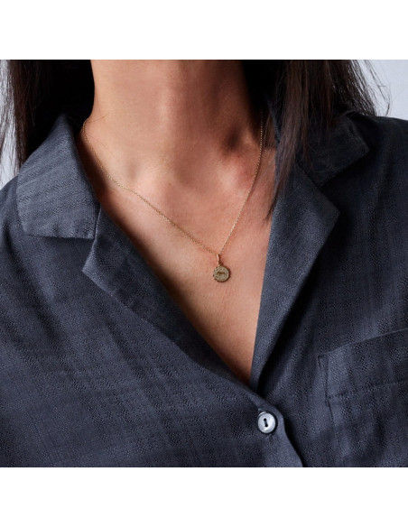 Cranberry, Coton Viscose Flake Deep charcoal, Atelier Brunette